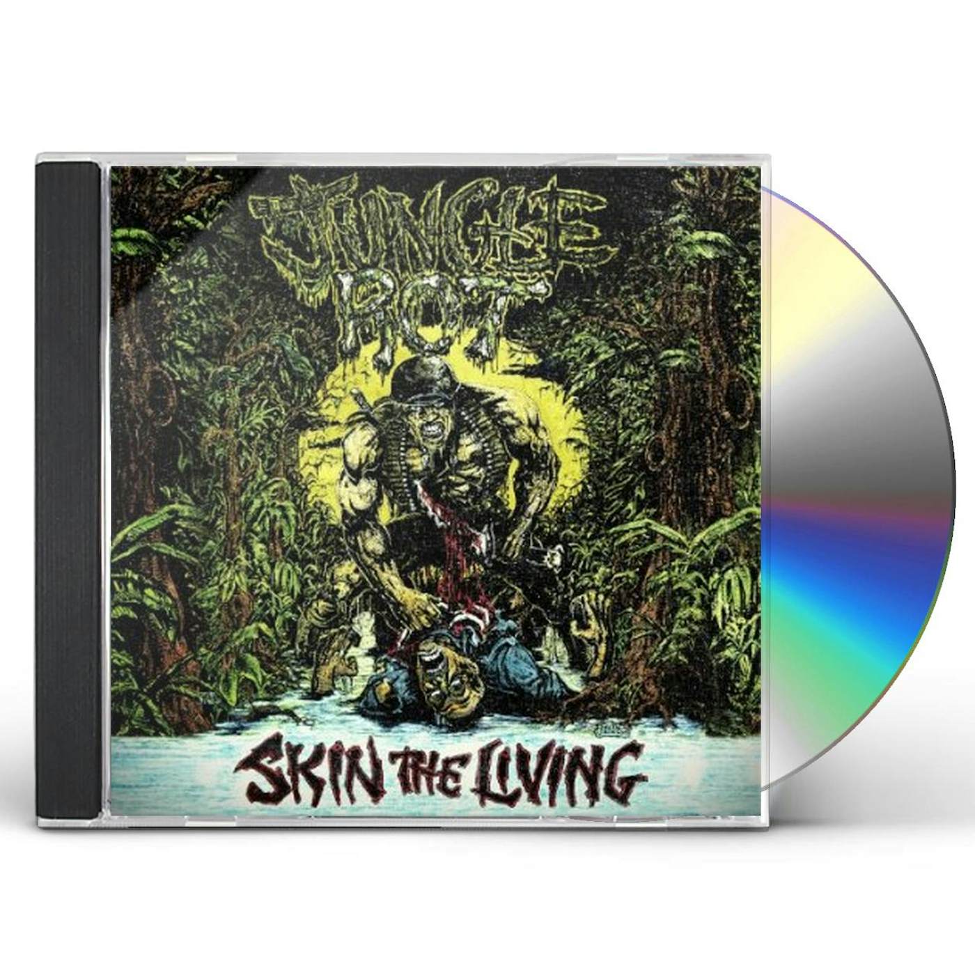 Jungle Rot SKIN THE LIVING CD
