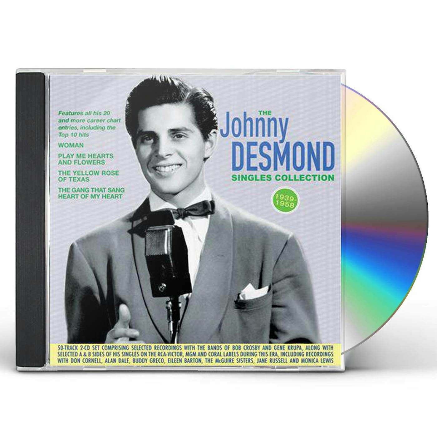 Johnny Desmond SINGLES COLLECTION 1939-58 CD