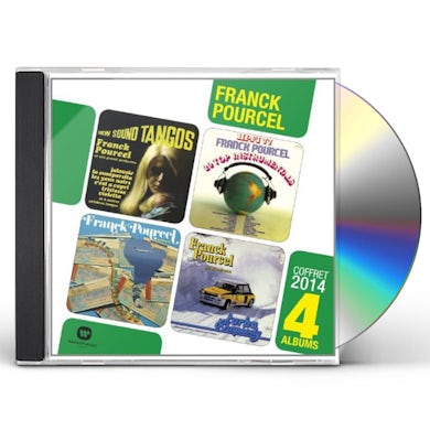 Franck Pourcel COFFRET 2014 : 4 ALBUMS CD