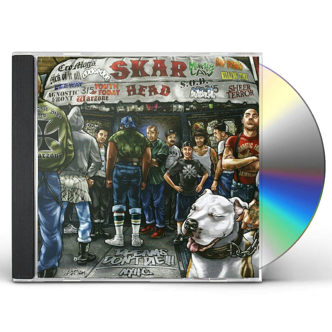 Skarhead DREAMS DON'T DIE CD