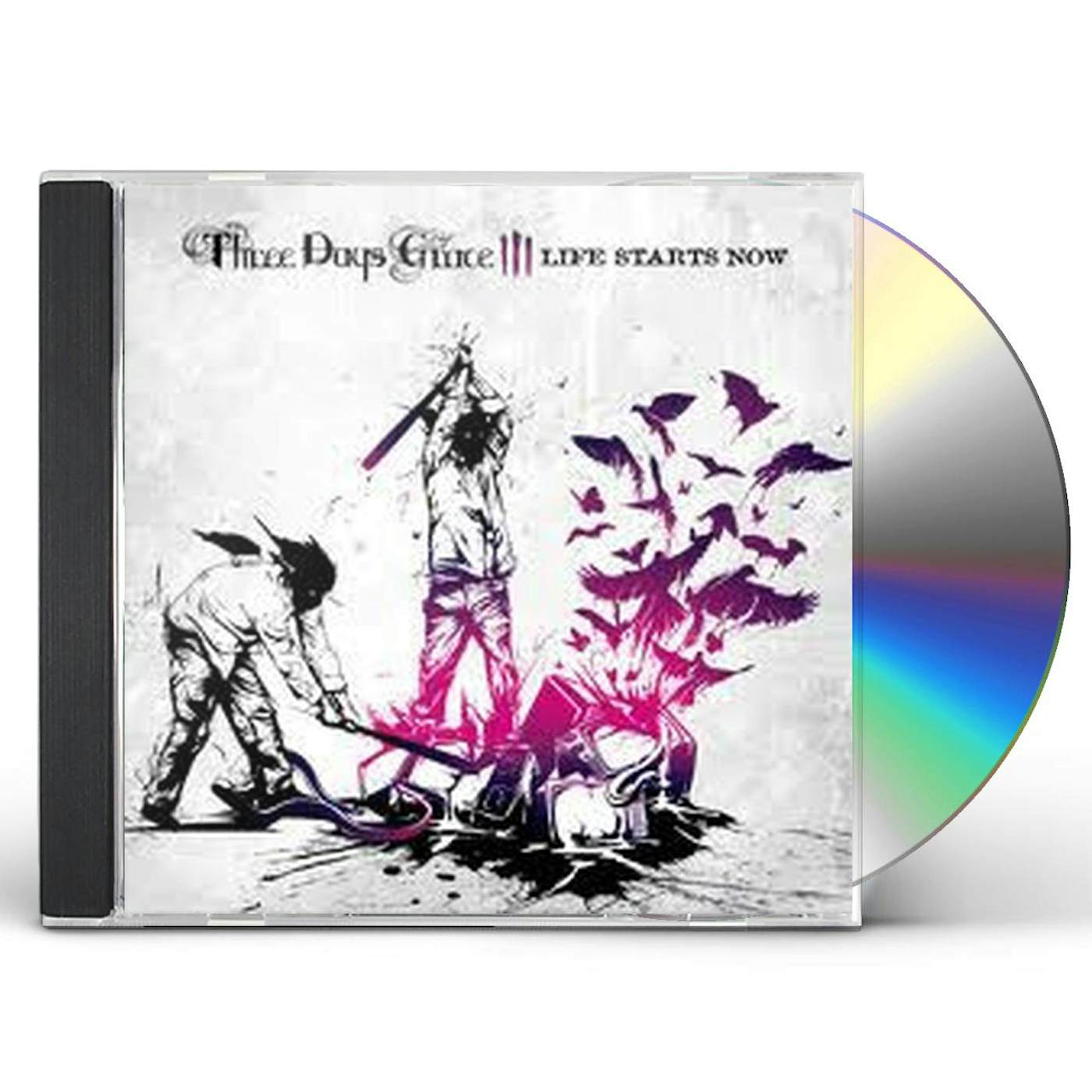 Three Days Grace LIFE STARTS NOW CD