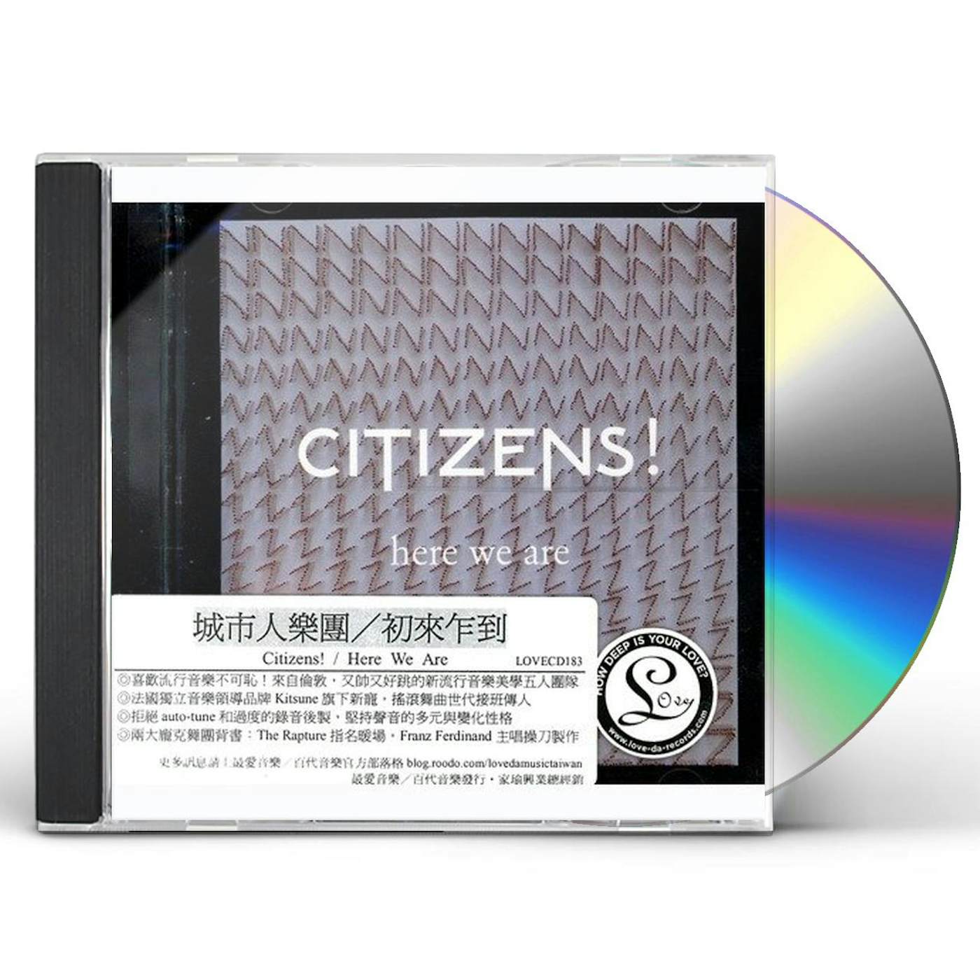 Citizens! HERE WE ARE CD