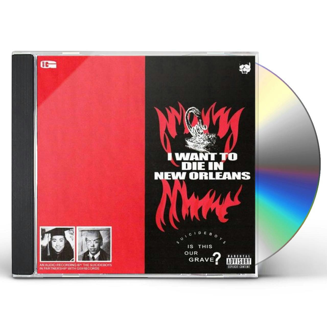 uicideboy$ I WANT TO DIE IN NEW ORLEANS CD