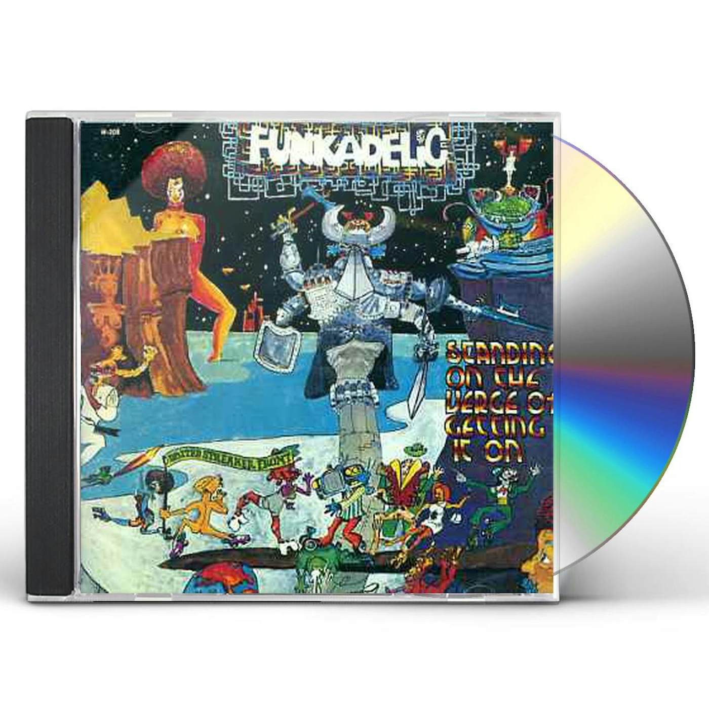Funkadelic STANDING ON VERGE OF GETTING IT ON CD