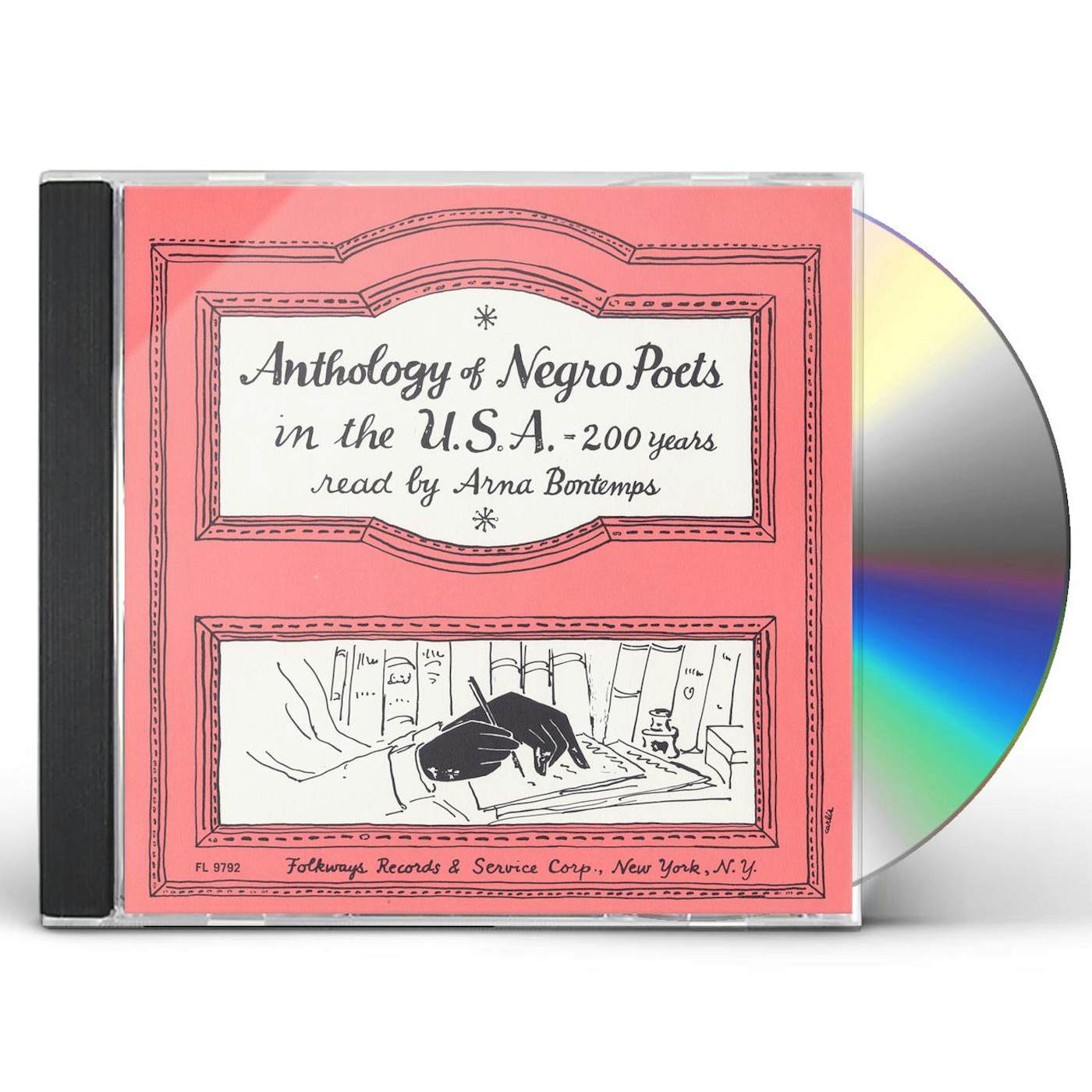Arna Bontemps ANTHOLOGY OF NEGRO POETS IN THE U.S.A. - 200 YEARS CD
