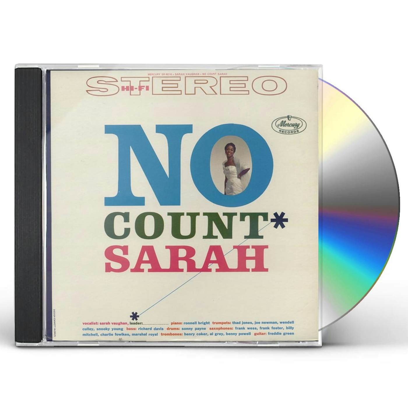 Sarah Vaughan NO COUNT SARAH CD