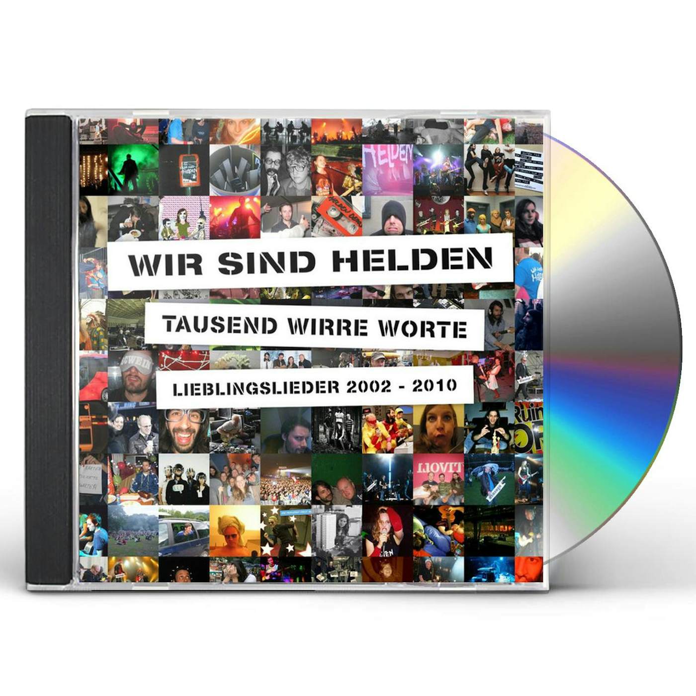 Wir Sind Helden TAUSEND WIRRE WORTE: LIEBLINGSLIEDER 2002 - 2010 CD