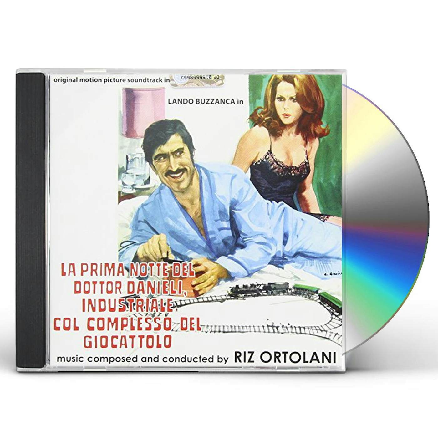 Riz Ortolani LA PRIMA NOTTE DEL DOTTOR DANIELI, INDUSTRIALE, COL COMPLESSO DEL GIOCATTOLO / IL MERLO MASCHIO CD