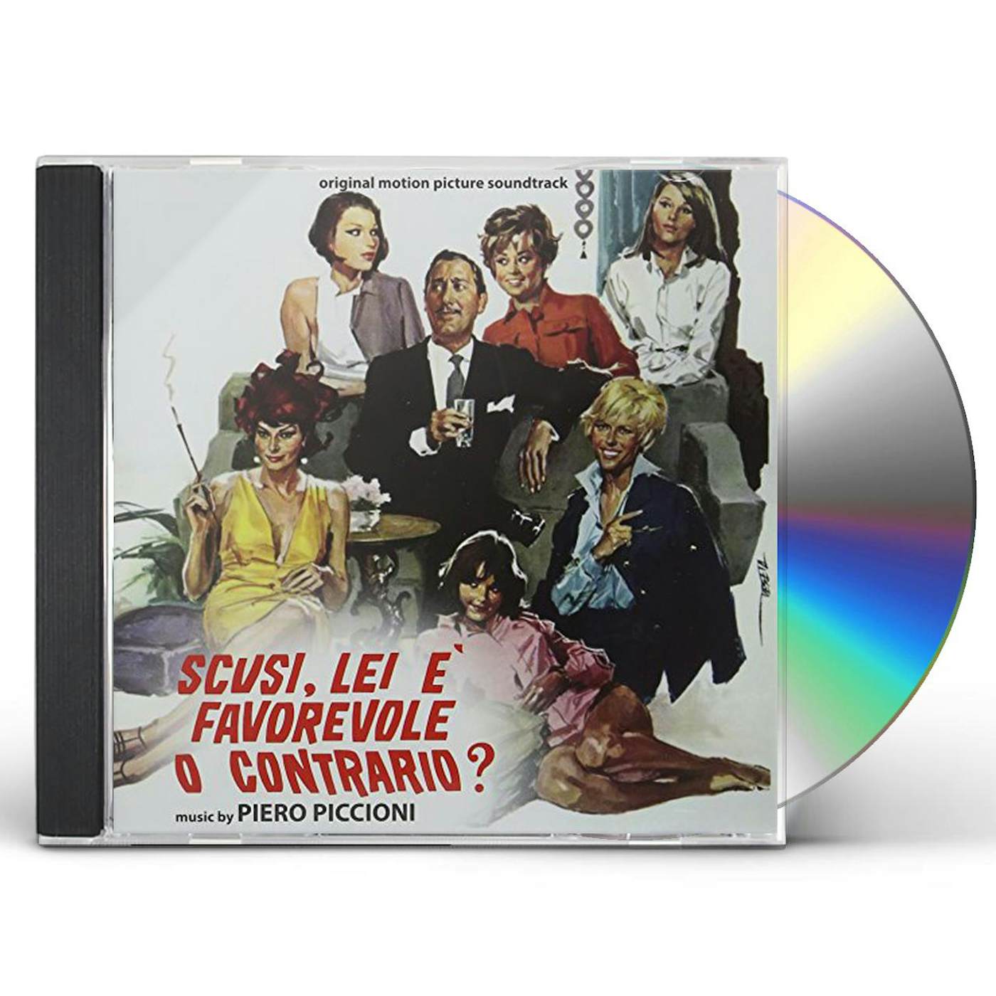 Piero Piccioni SCUSI LEI E FAVOREVOLE O CONTRARIO / Original Soundtrack CD