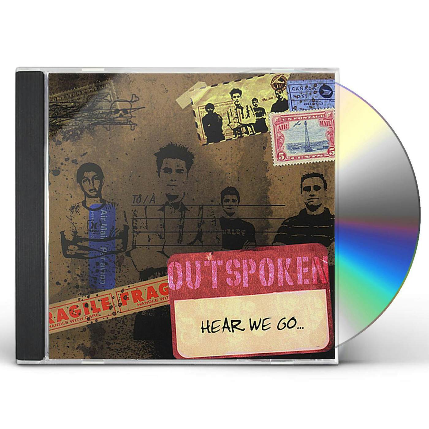 We Outspoken HEAR WE GO CD