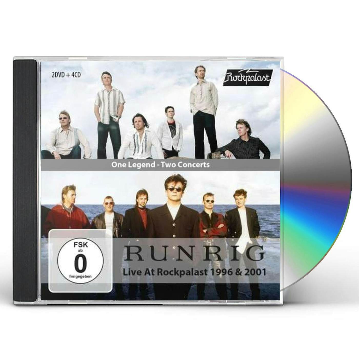 Runrig ONE LEGEND - TWO CONCERTS (LIVE AT ROCKPALAST 1996 & 2001) (CD/DVD BOX SET)