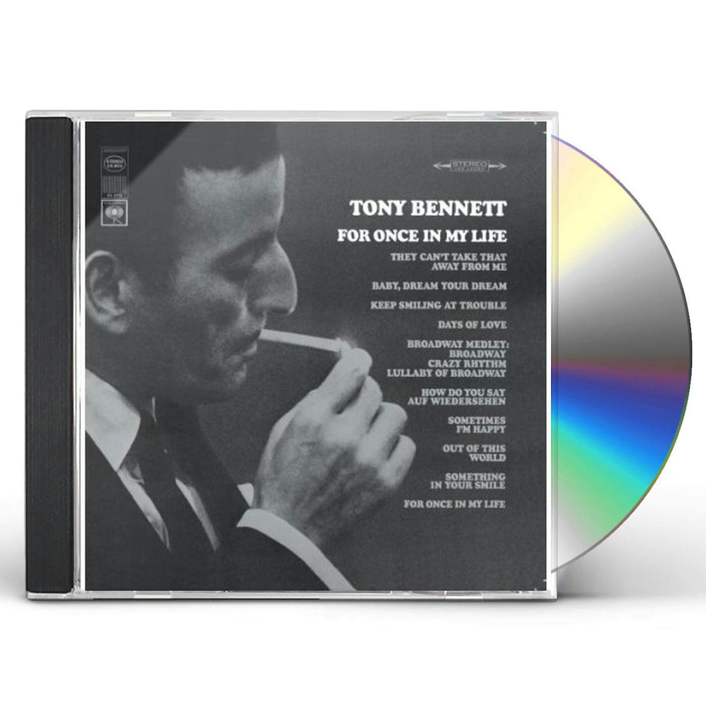 Tony Bennett FOR ONCE IN MY LIFE CD