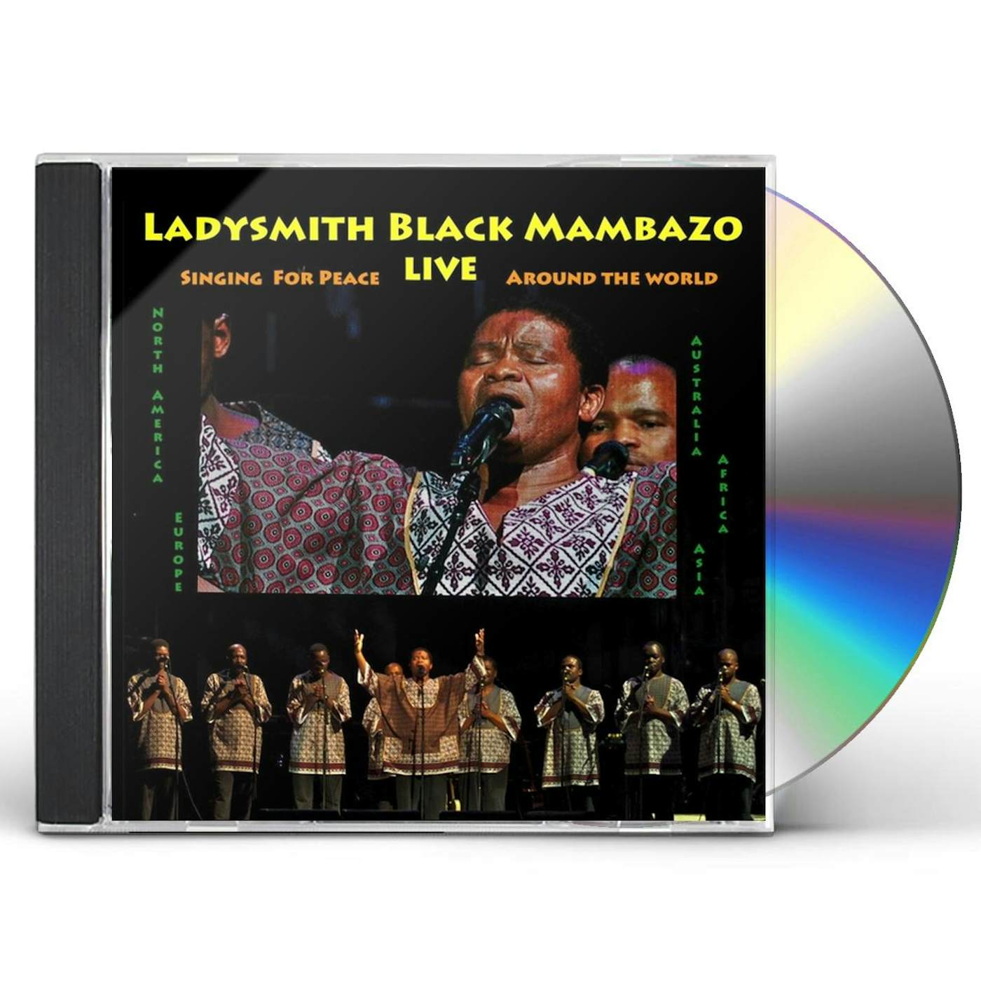 Ladysmith Black Mambazo SINGING FOR PEACE AROUND THE WORLD (LIVE) CD