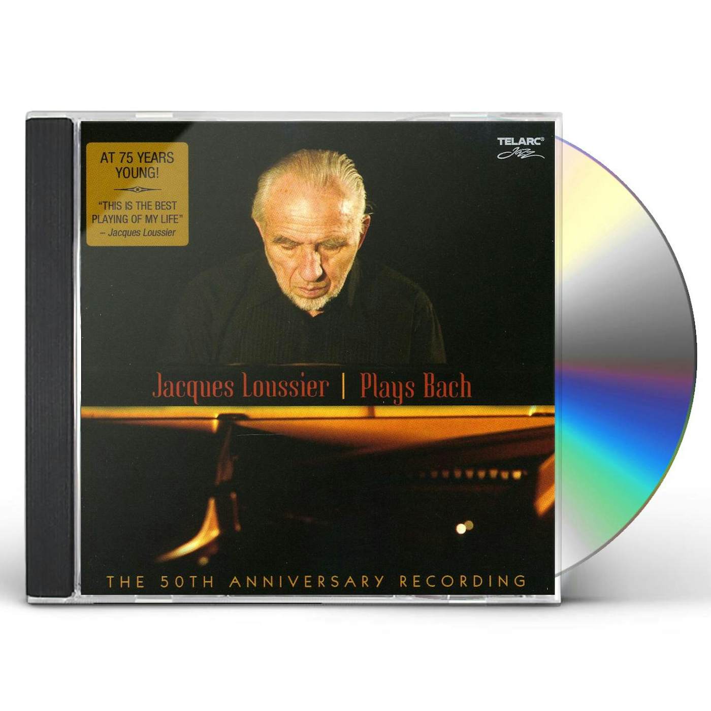 Jacques Loussier PLAYS BACH: THE 50TH ANNIVERSARY RECORDING CD