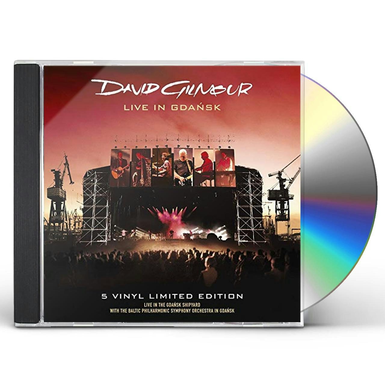 David Gilmour LIVE IN GDANSK CD