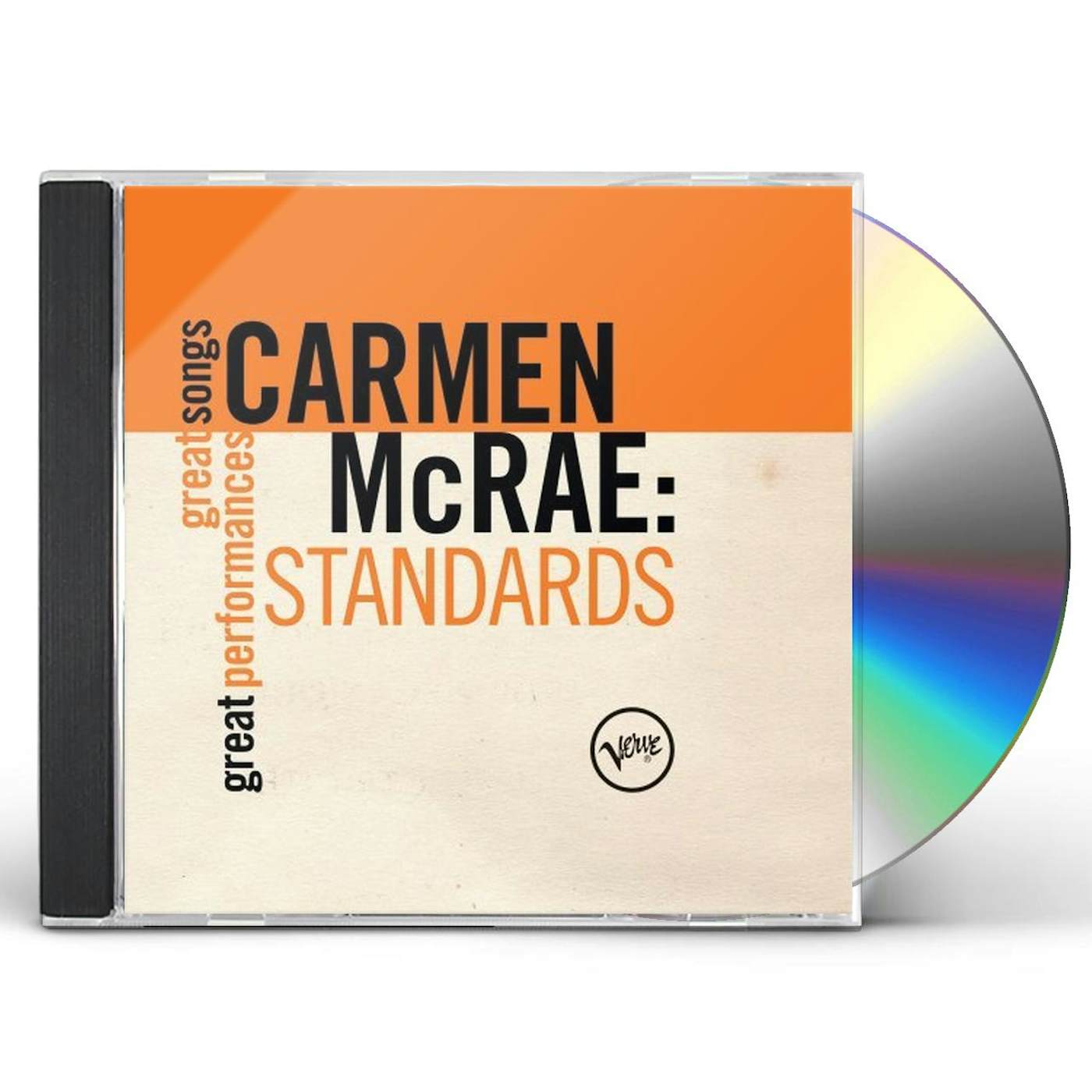 Carmen McRae STANDARDS: GREAT SONGS/GREAT PERFORMANCES CD