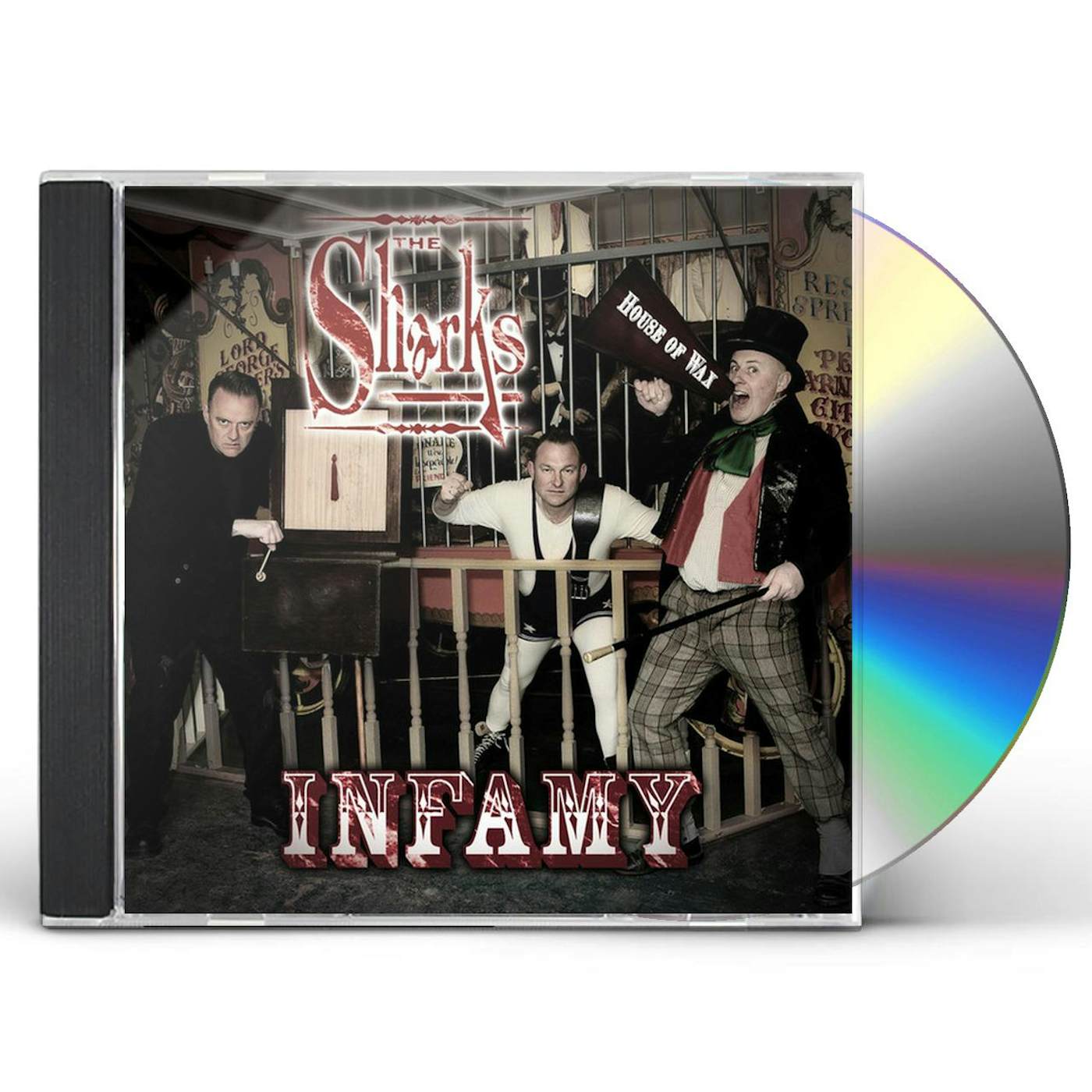 Sharks INFAMY (RE-MASTERED & EXPANDED EDITION) CD