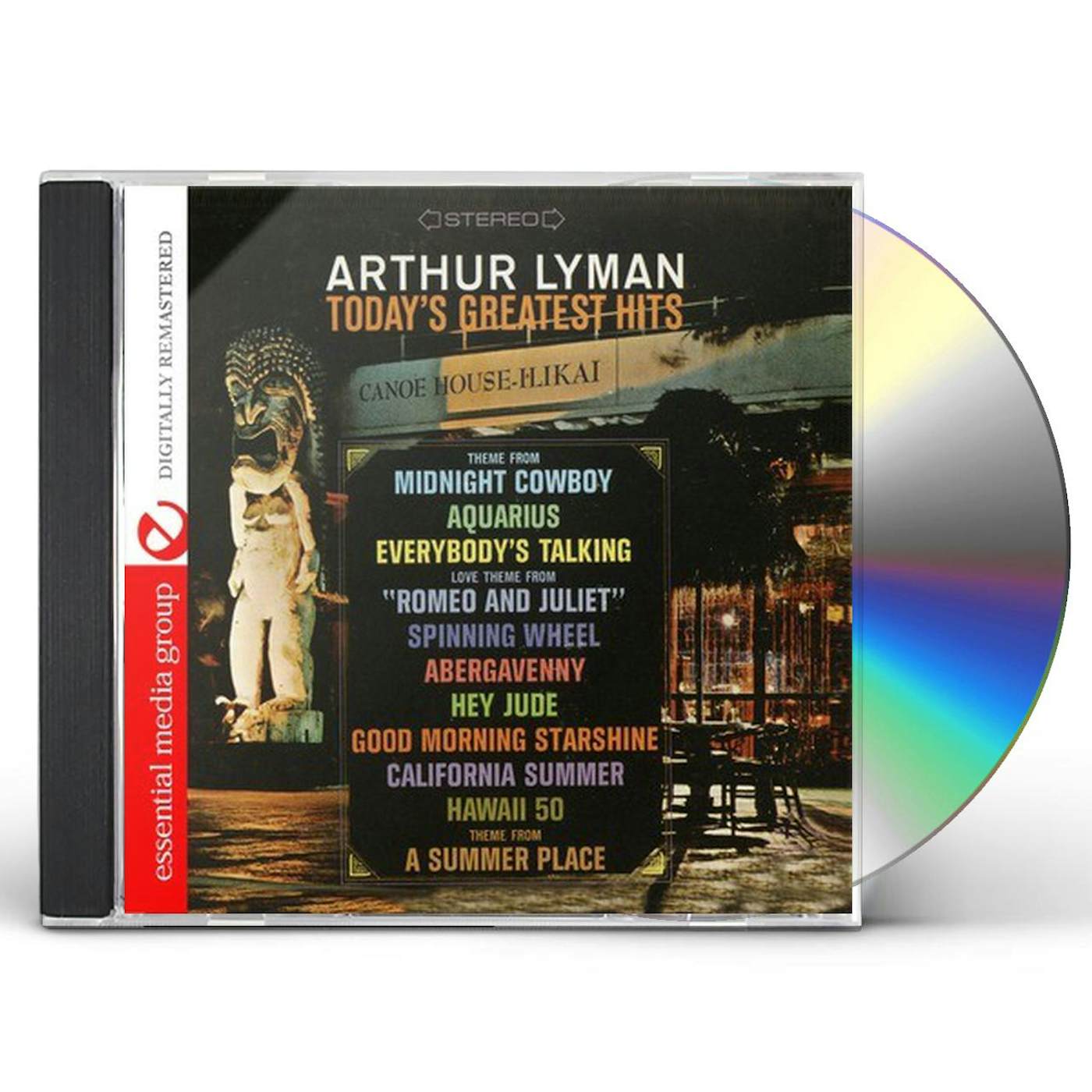 Arthur Lyman TODAY'S GREATEST HITS CD