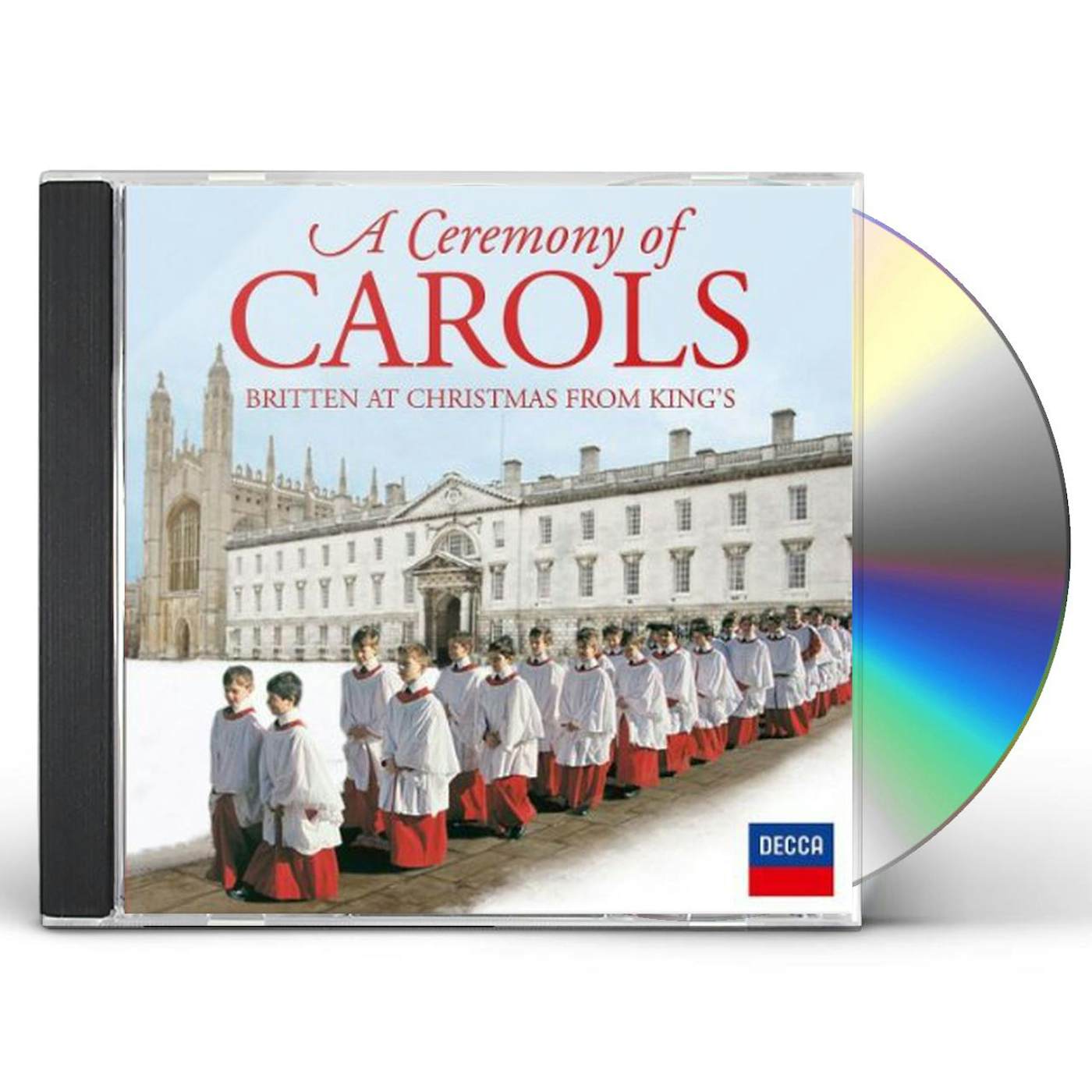 Benjamin Britten CEREMONY OF CAROLS BRITTEN AT CHRISTMAS FROM KINGS CD