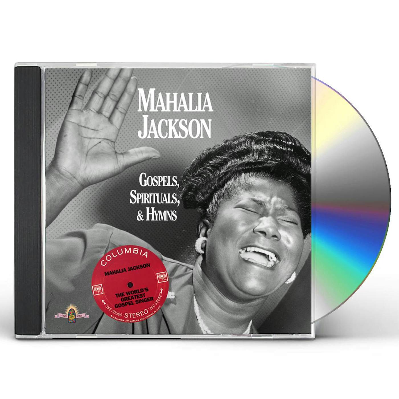 Mahalia Jackson GOSPELS SPIRITUALS & HYMNS (DBL JEWEL CASE) CD