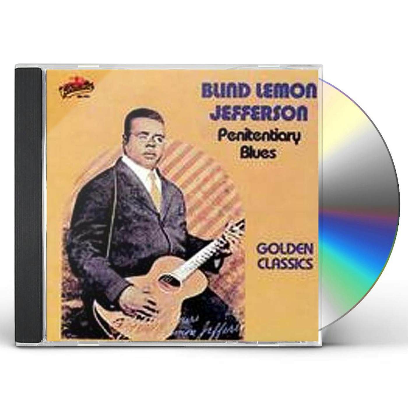 Blind Lemon Jefferson PENITENTIARY BLUES - GOLDEN CLASSICS CD