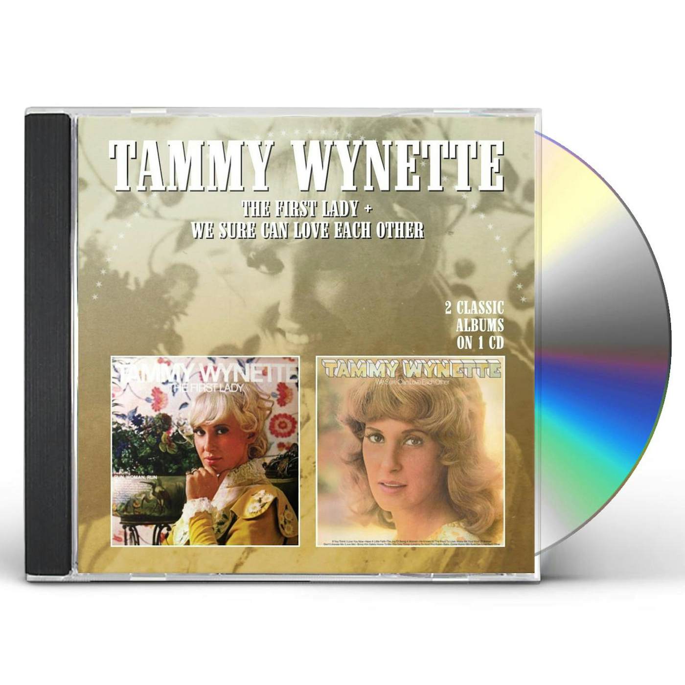 Tammy Wynette FIRST LADY / WE SURE CAN LOVE EACH OTHER CD