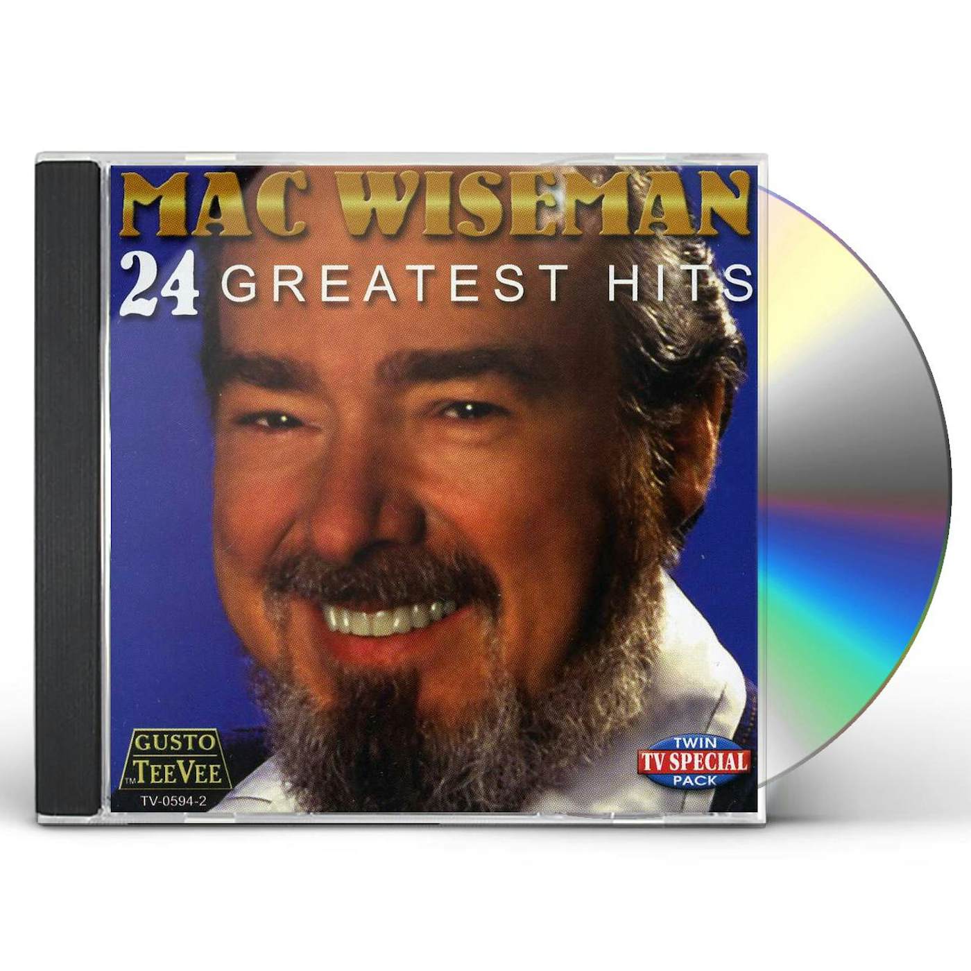 Mac Wiseman 24 GREATEST HITS CD
