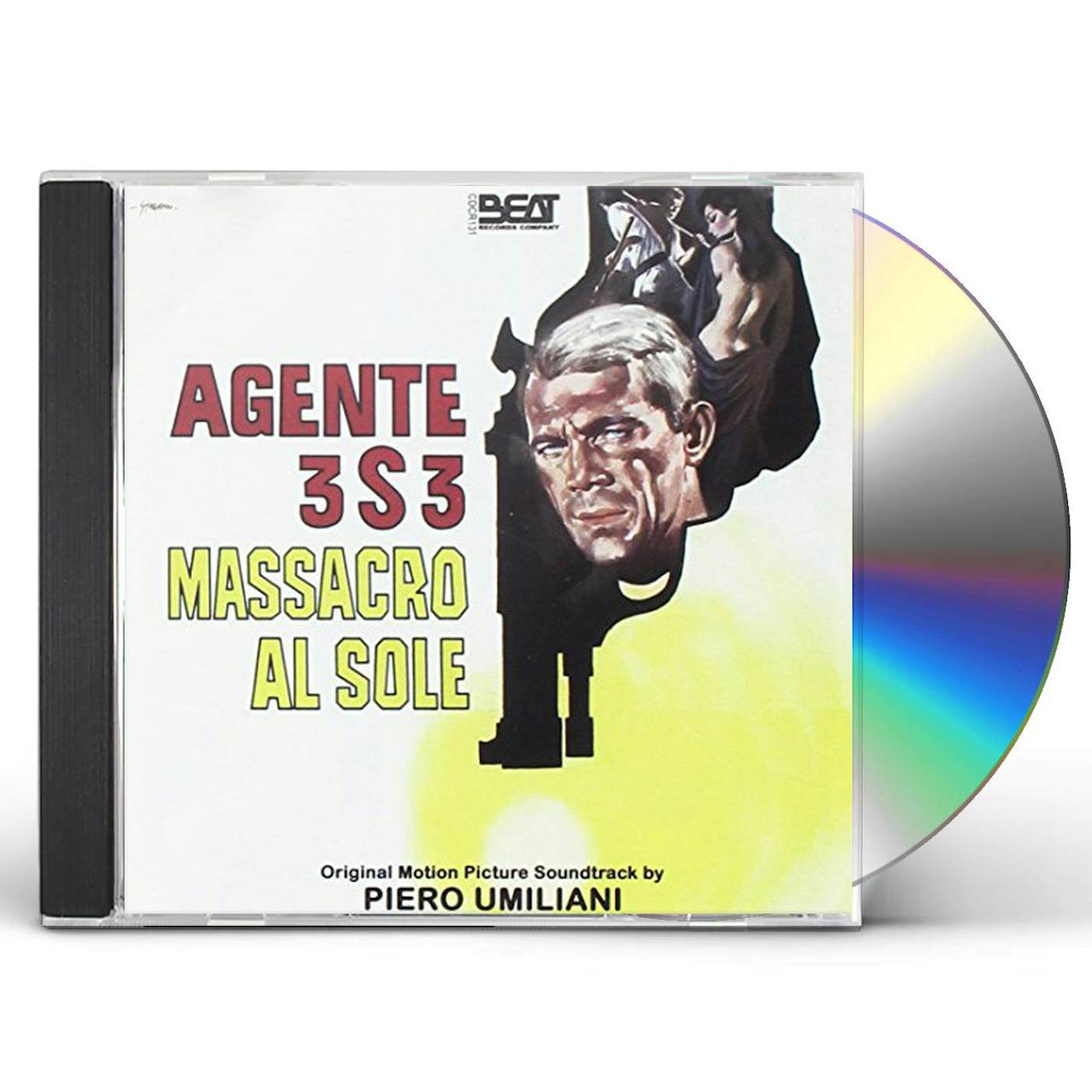 Piero Umiliani AGENTE 3S3 MASSACRO AL SOLE / Original Soundtrack CD