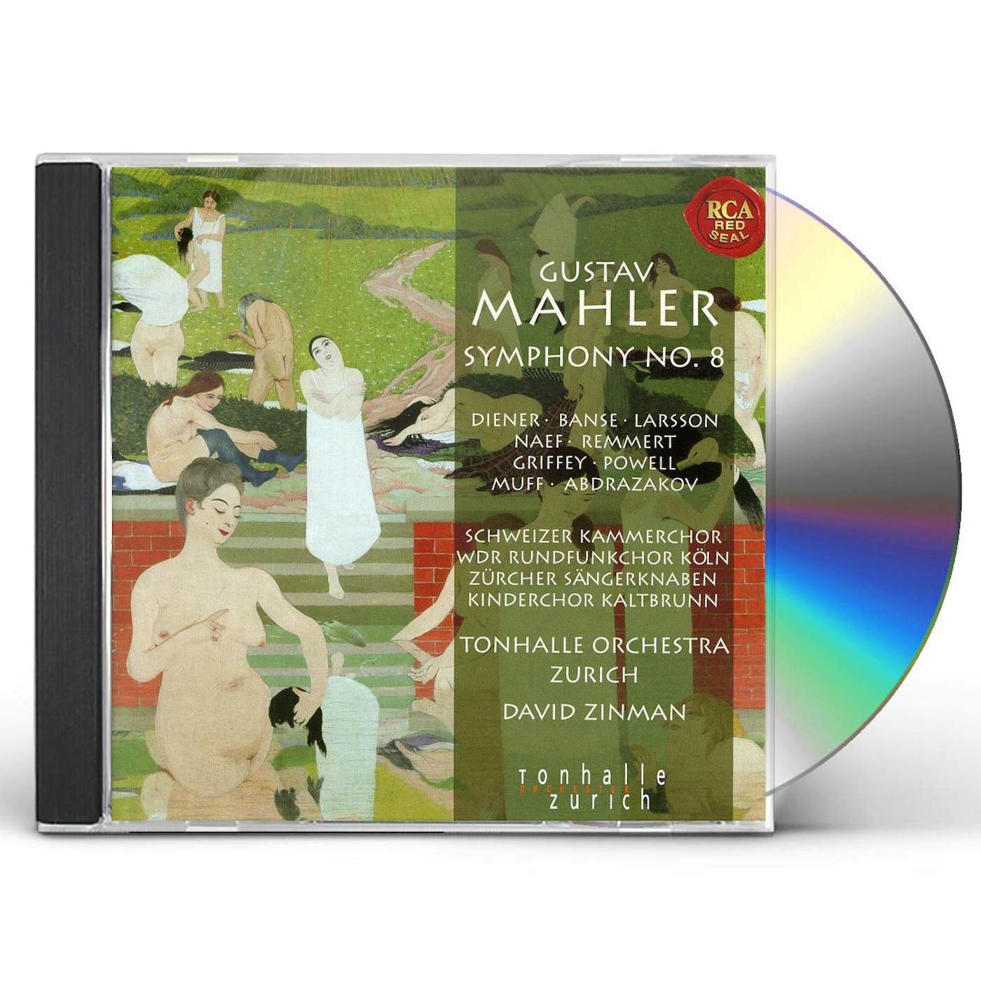 David Zinman MAHLER: SYMPHONY N 8 CD