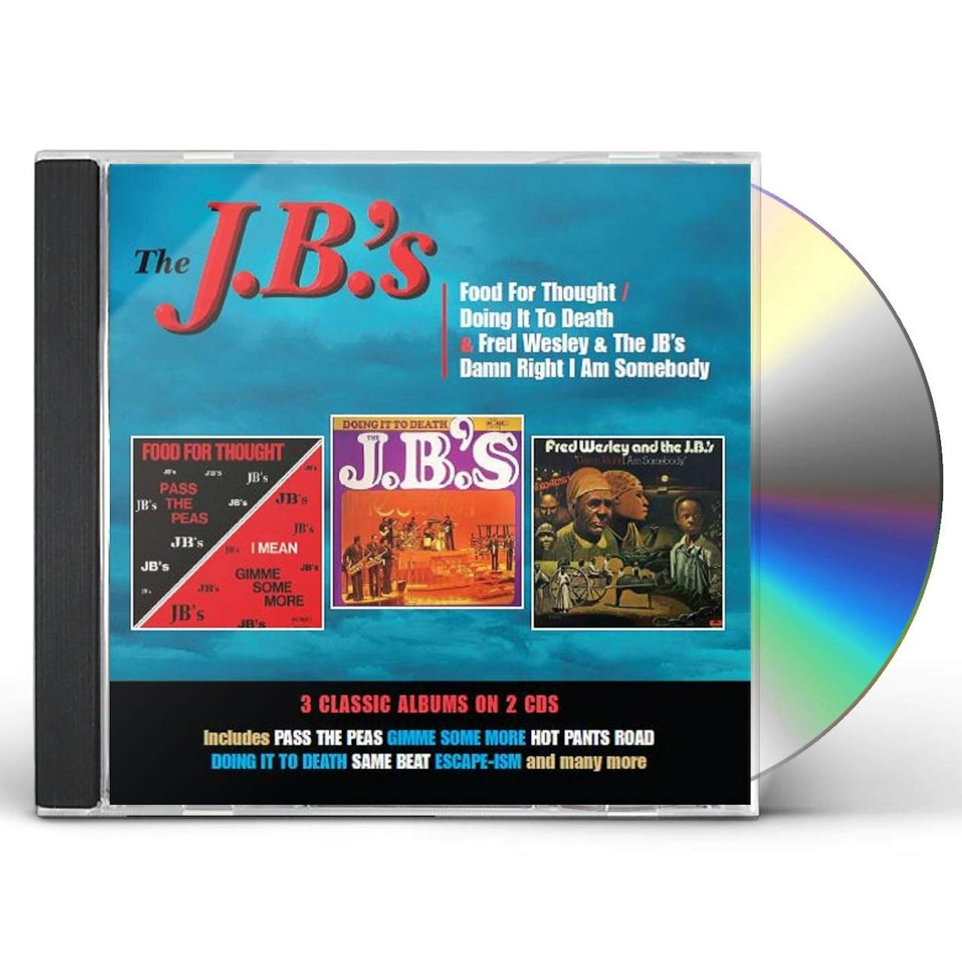 The J.B.'s Food For Thought/Doing It To Death/Damn CD