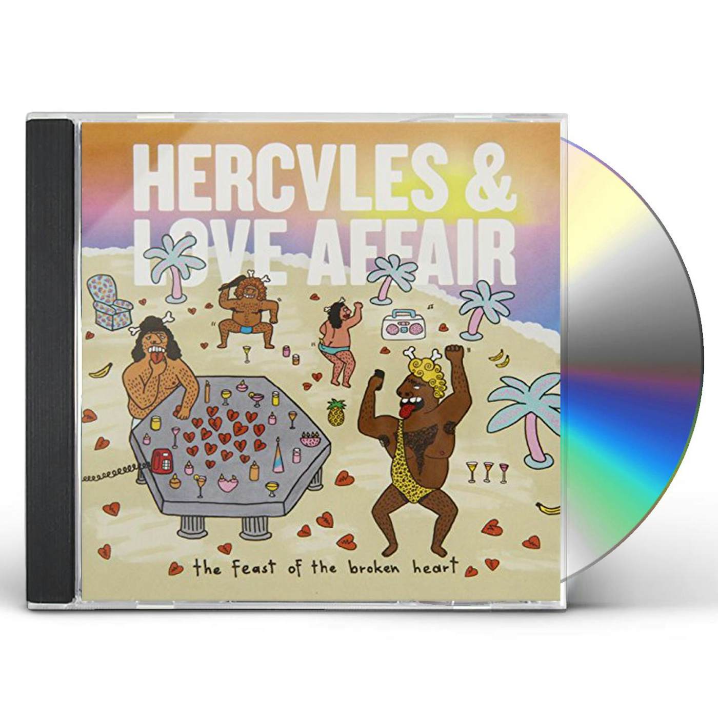 Hercules & Love Affair FEAST OF THE BROKEN HEART CD