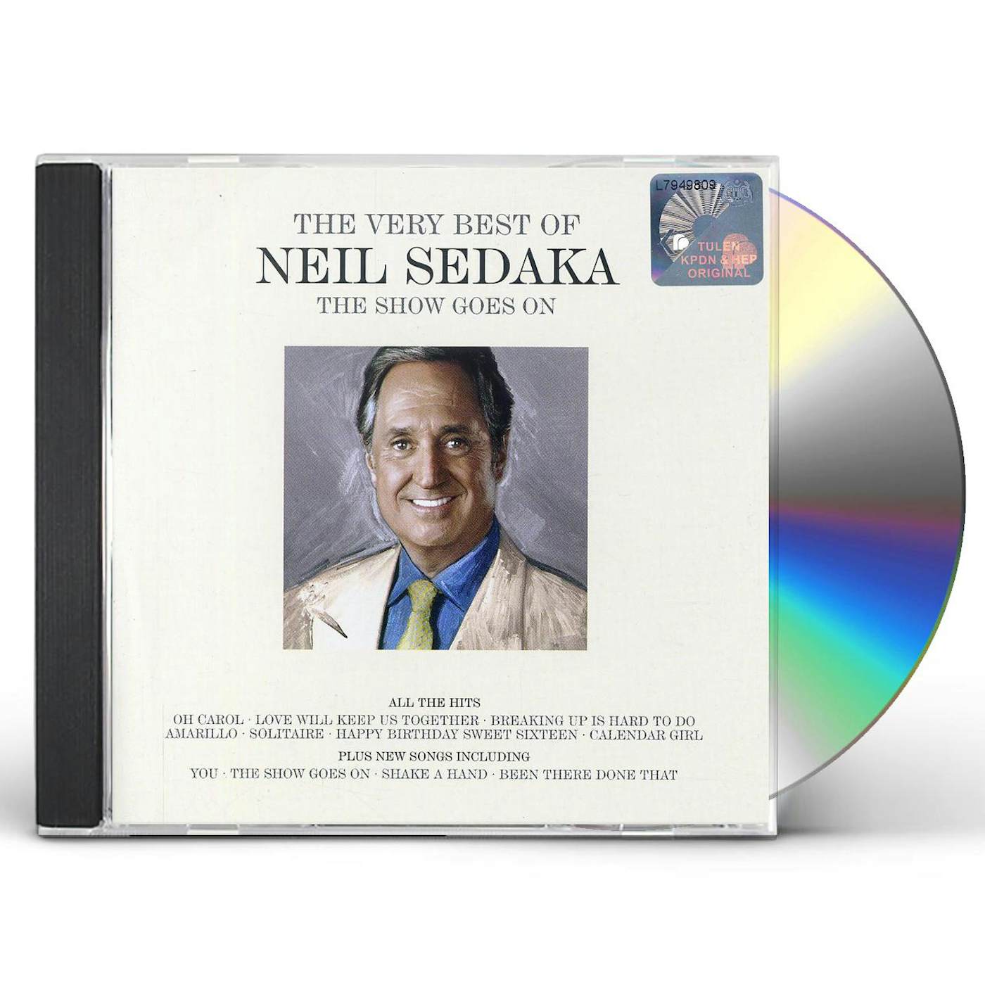 SHOW GOES ON: THE VERY BEST OF NEIL SEDAKA CD - UK Release