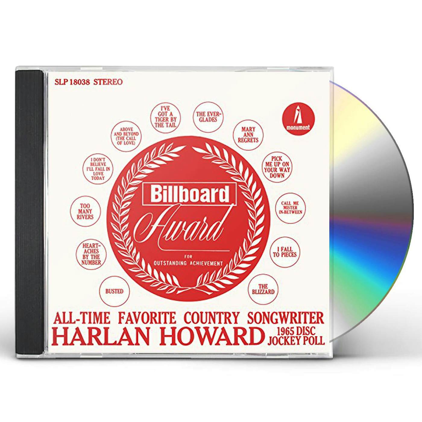 Harlan Howard FAVORITE COUNTRY SONGWRITER CD