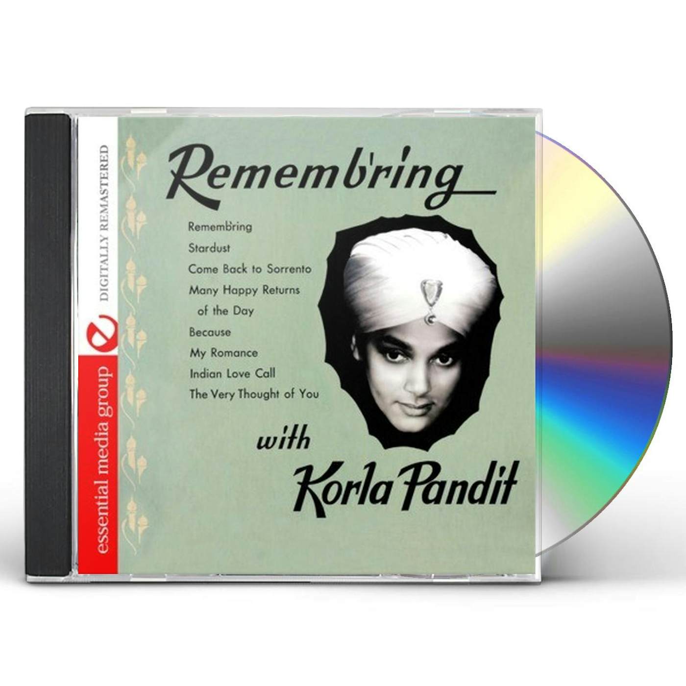 Korla Pandit REMEMB'RING CD