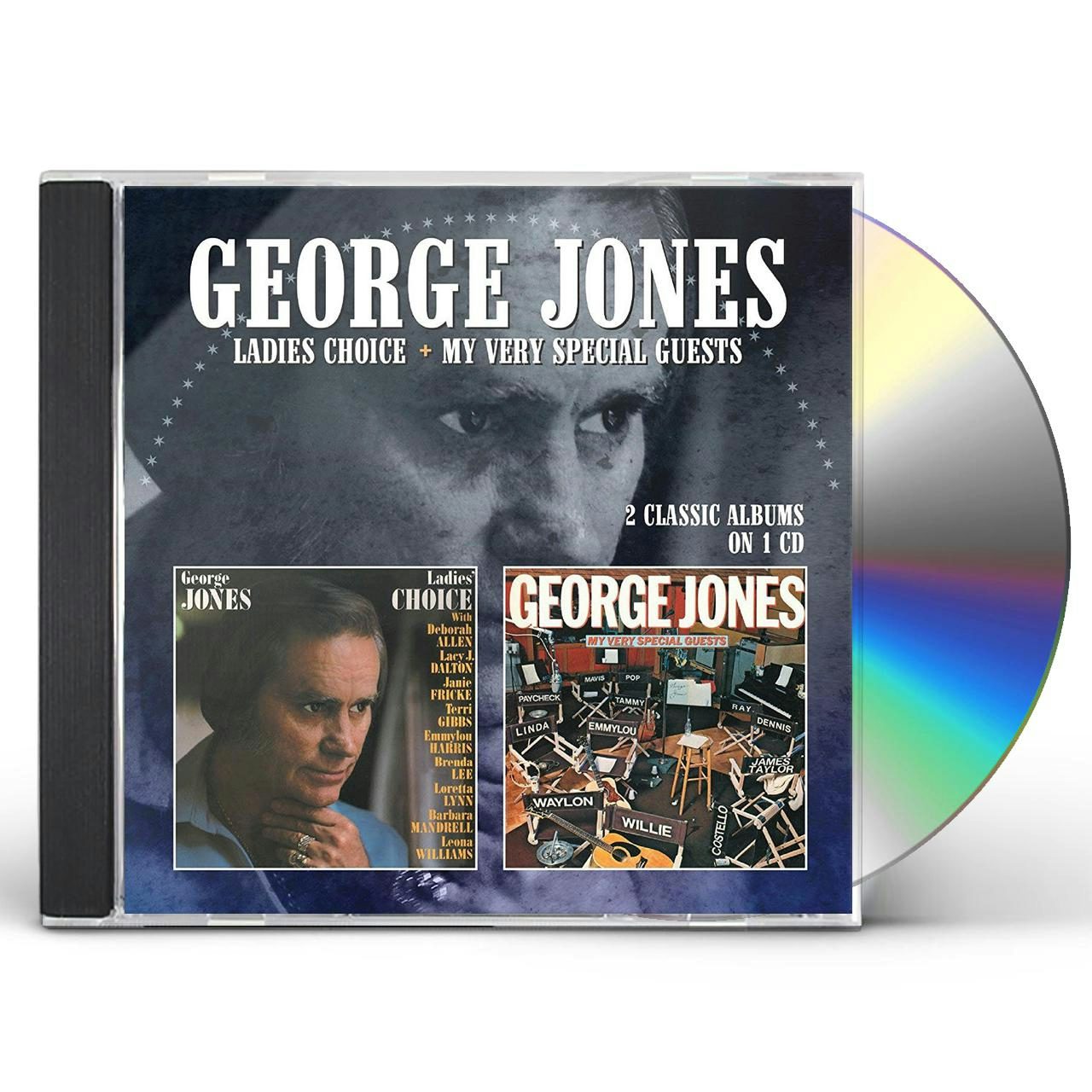 George Jones Ladies Choice My Very Special Guests Cd George Jones Ladies Choice My Very Special Guests Cd