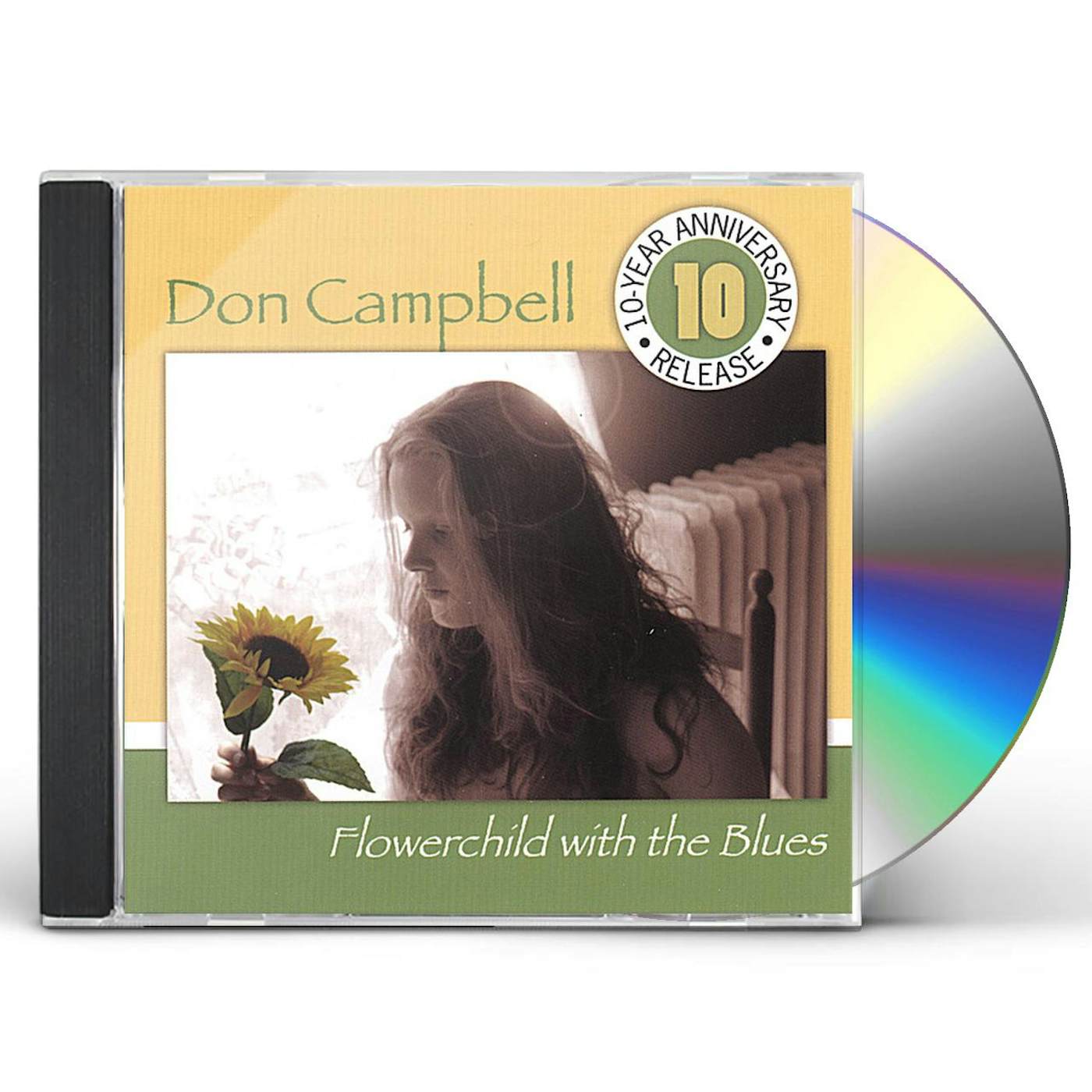 Don Campbell FLOWERCHILD WITH THE BLUES CD