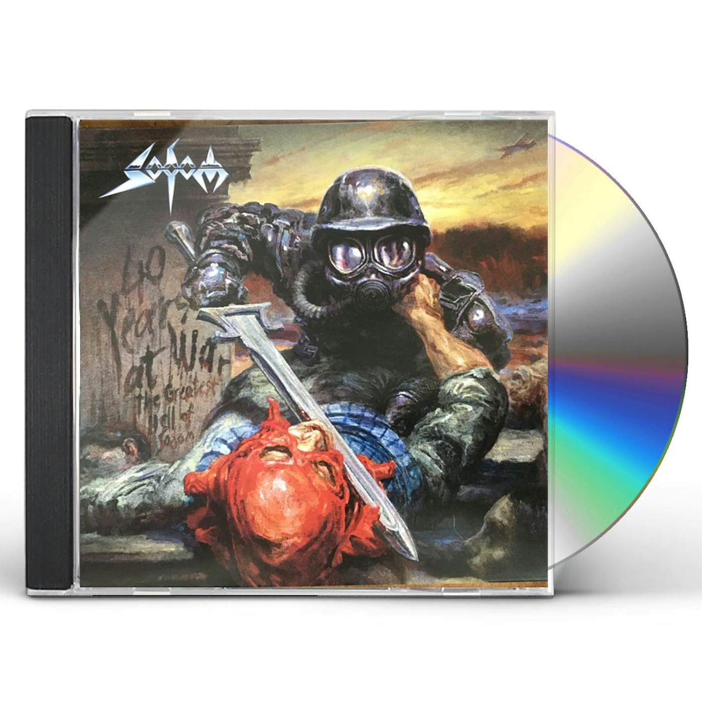40 YEARS AT WAR - THE GREATEST HELL OF SODOM CD