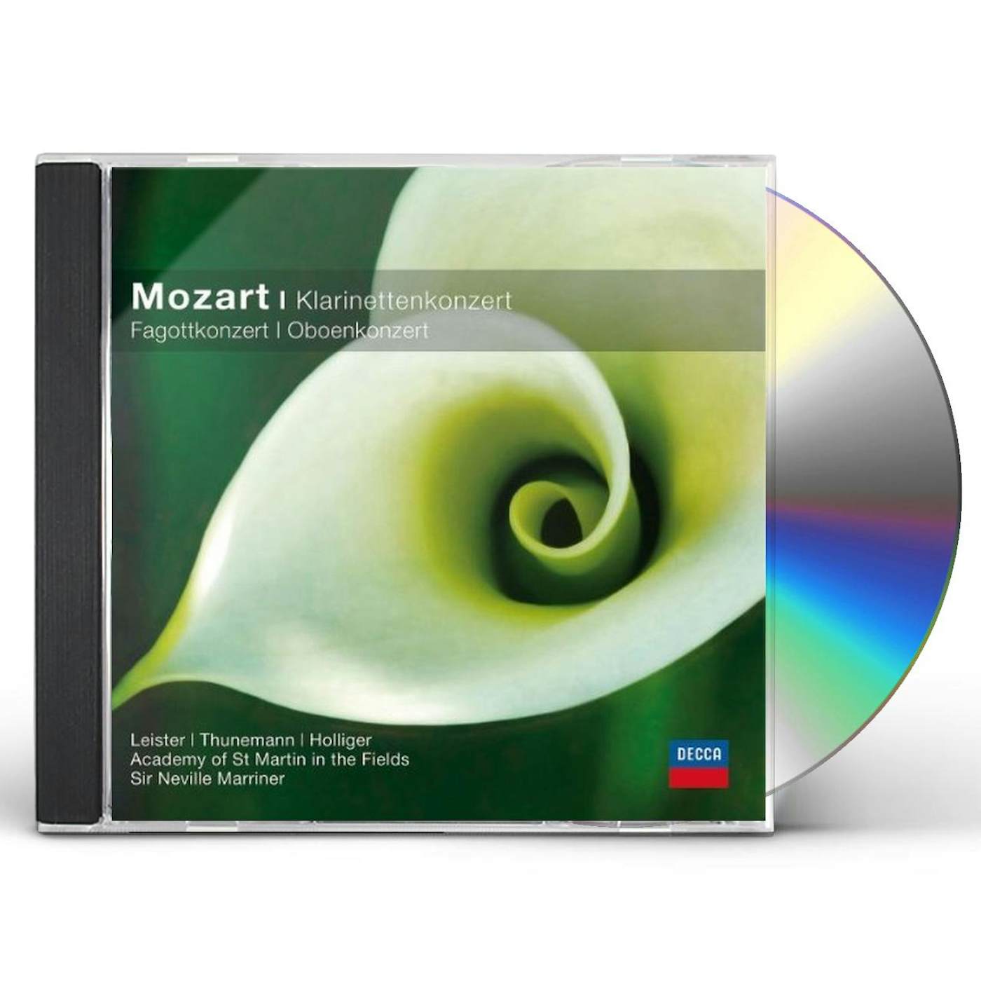 W.A. Mozart KLARINETT FAGOTT OBOENKONZERT/LEISTER/THUNEMANN/HO CD