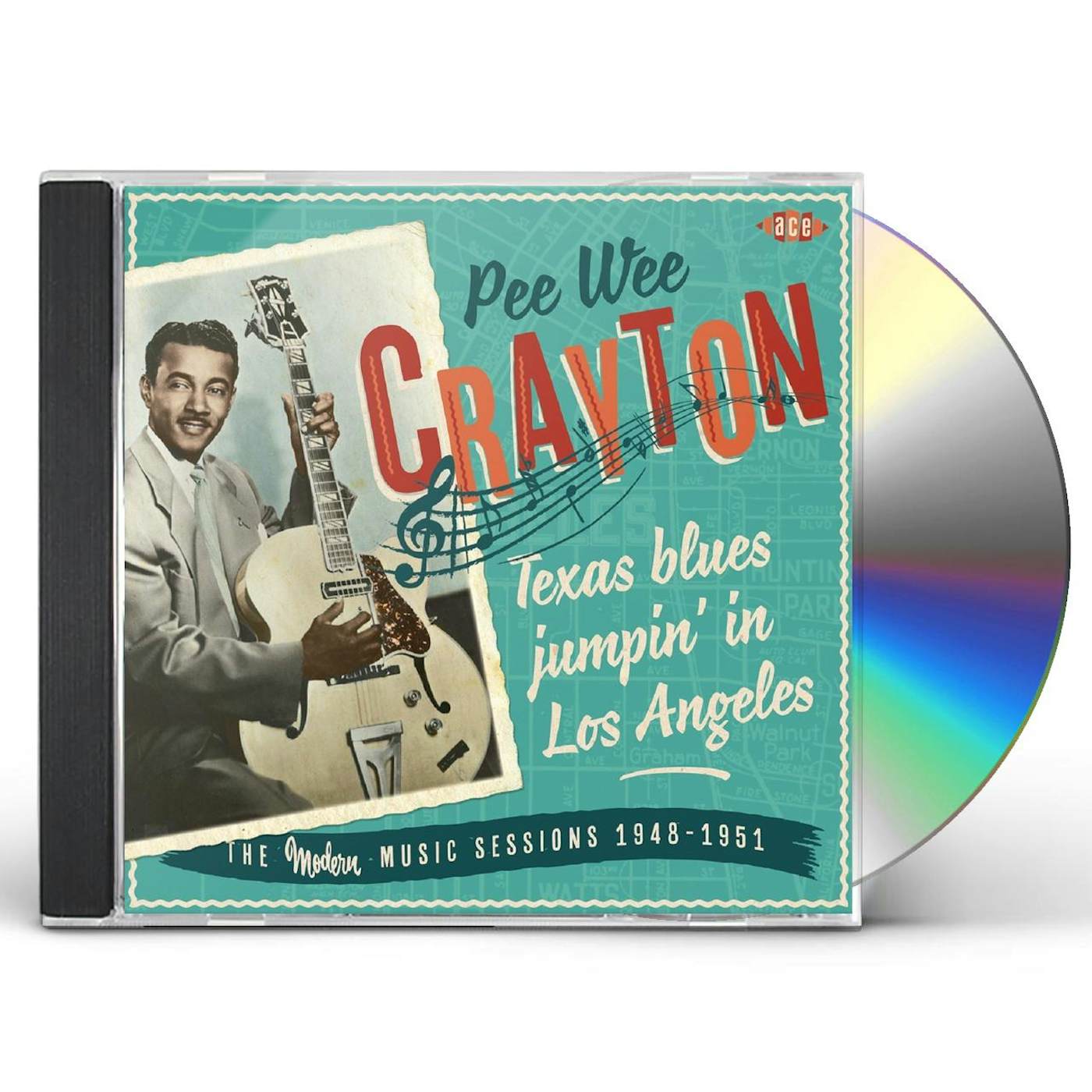 Pee Wee Crayton TEXAS BLUES JUMPIN IN LOS ANGE CD