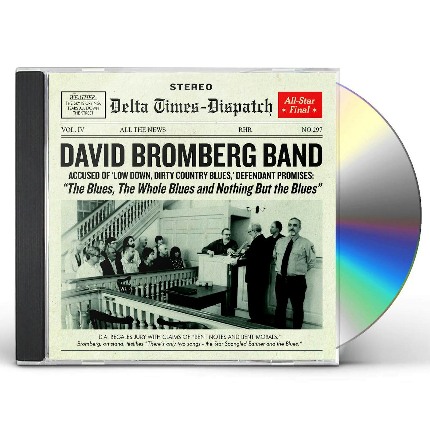 David Bromberg BLUES THE WHOLE BLUES & NOTHING BUT THE BLUES CD