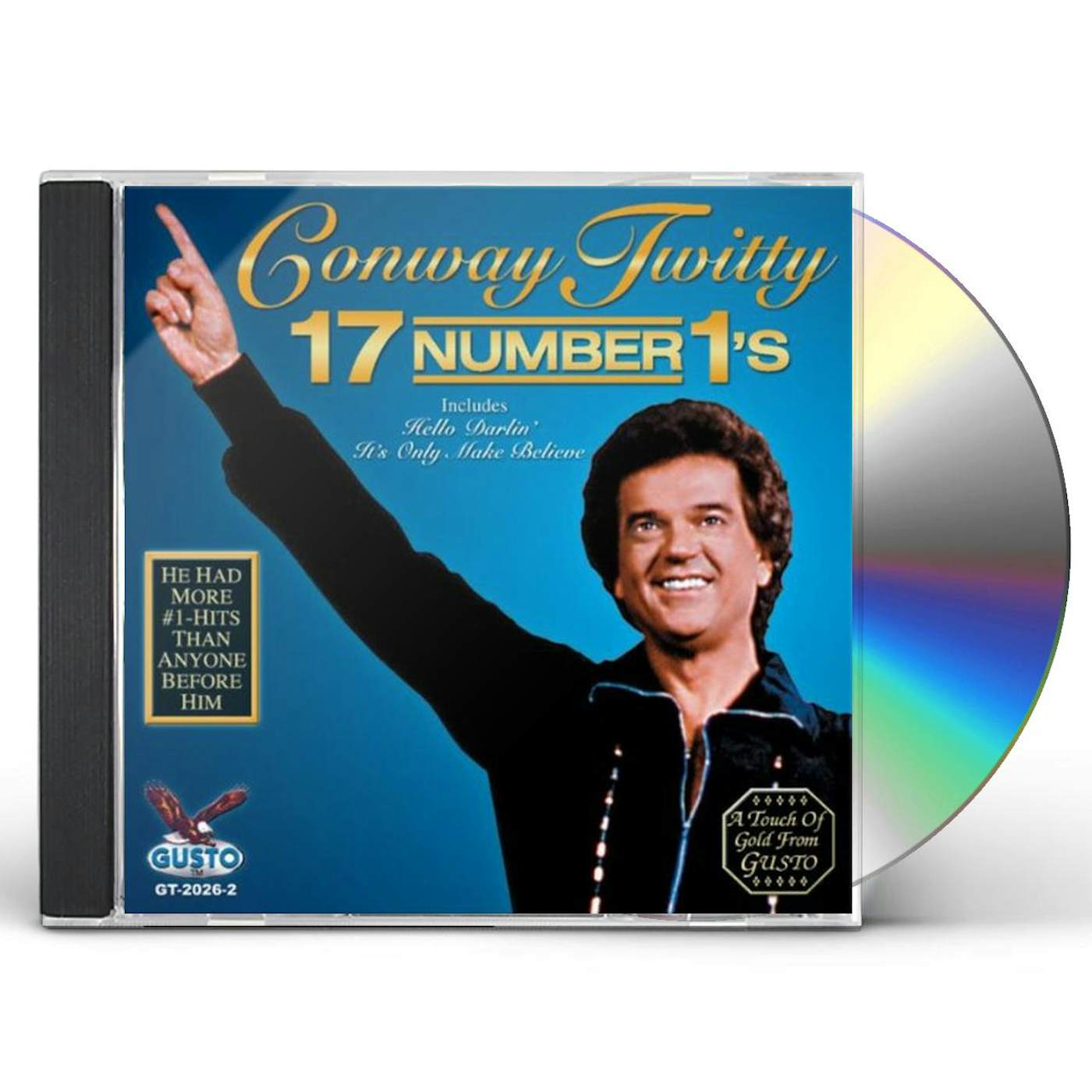 Conway Twitty 17 NUMBER 1S CD