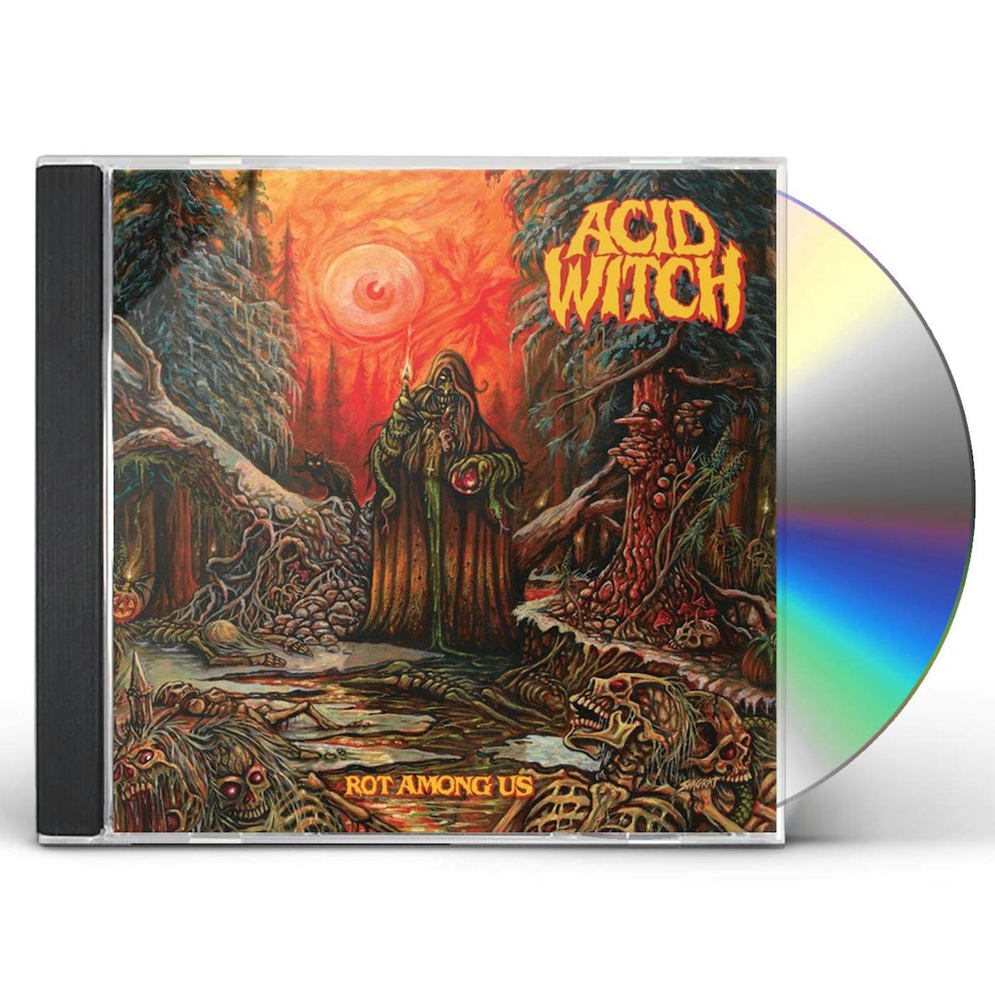 Acid Witch ROT AMONG US CD