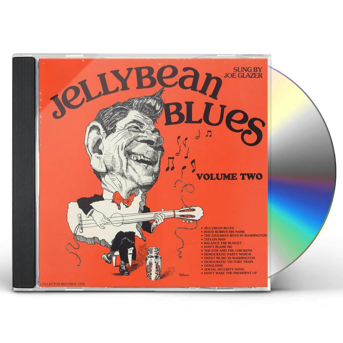 Joe Glazer JELLYBEAN BLUES VOL. 2 CD