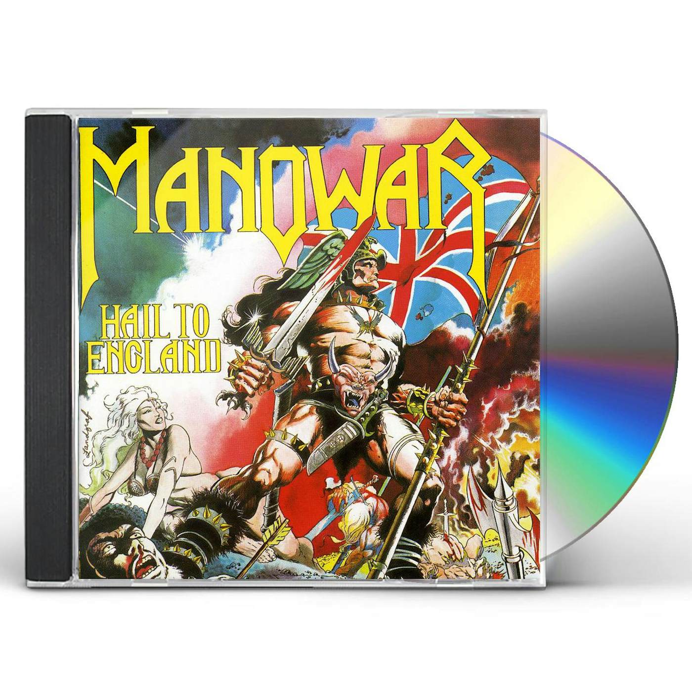 Manowar HAIL TO ENGLAND CD