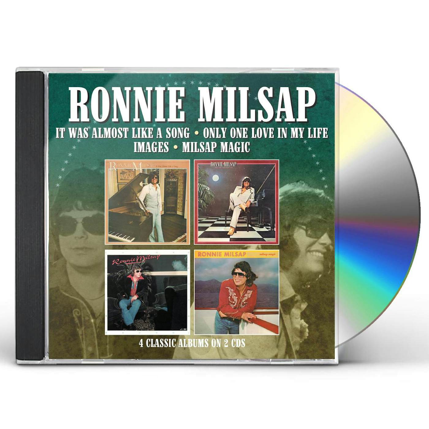 Ronnie Milsap IT WAS ALMOST LIKE A SONG / ONLY ONE LOVE IN MY CD