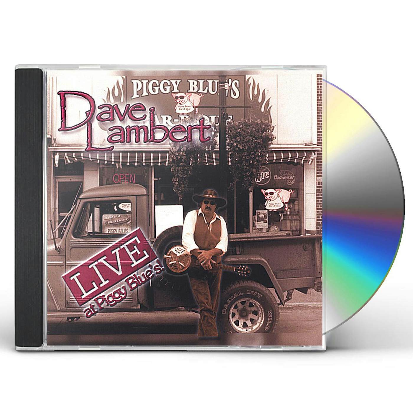 Dave Lambert LIVE AT PIGGY BLUES CD