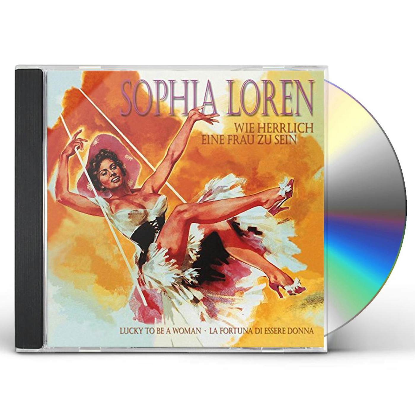 Sophia Loren LUCKY TO BE A WOMAN CD