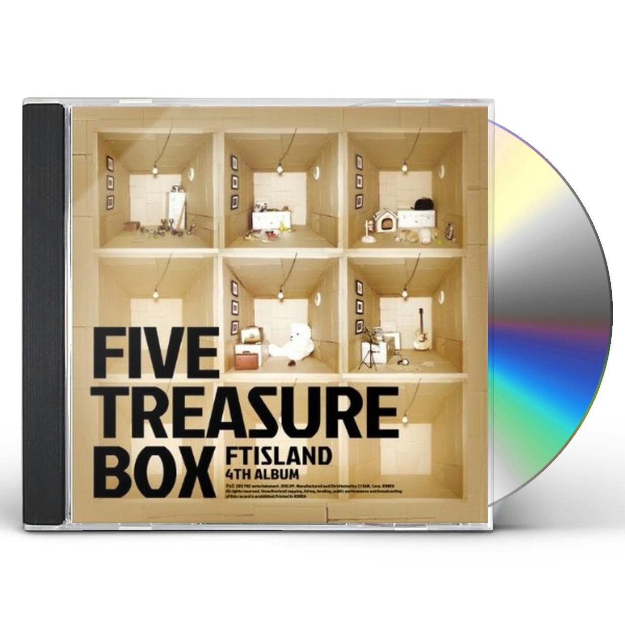 FTISLAND FIVE TREASURE BOX (LIMITED EDITION) CD