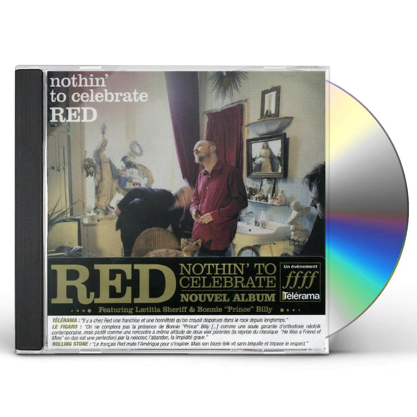 Red NOTHIN TO CELEBRATE CD