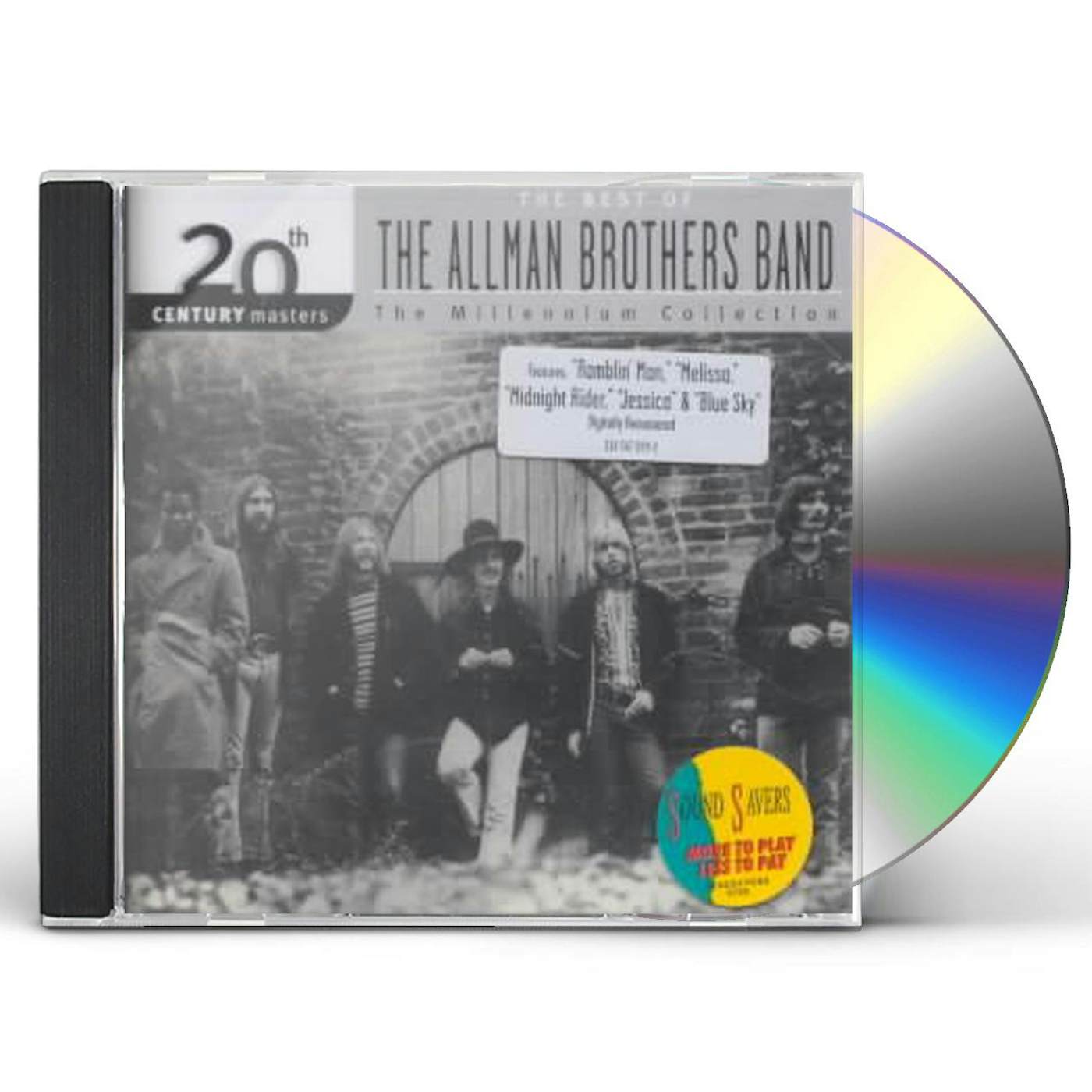 Allman Brothers Band 20TH CENTURY MASTERS CD
